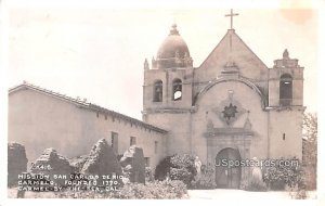 Missions an Carlos De Rio - Carmel by the Sea, California CA Postcard