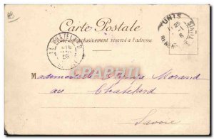 Old Postcard Fantasy Illustrator Transatlantic for Marseille