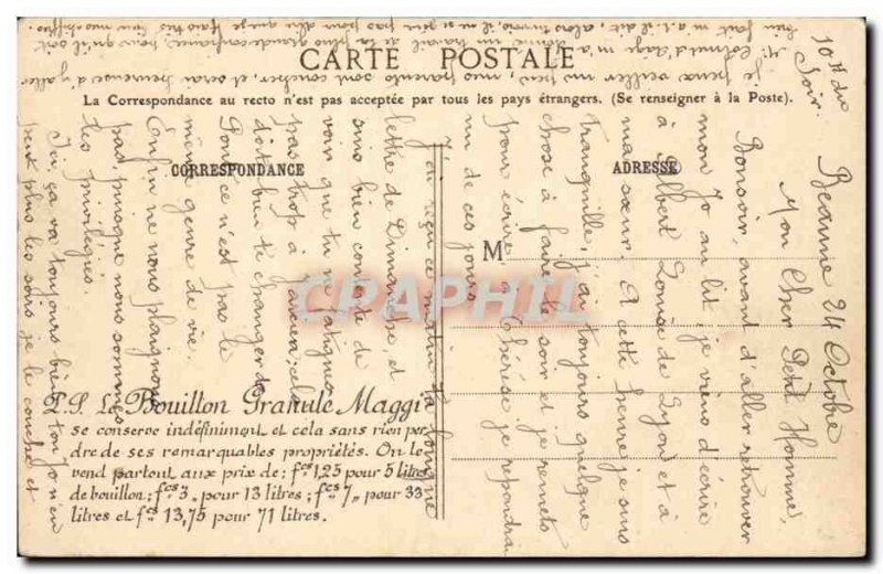 Paris Postcard Old Place d & # 39iena