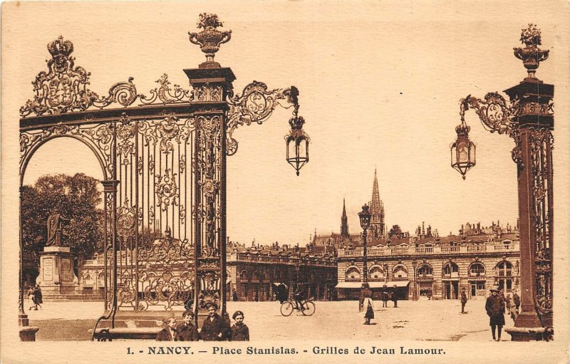 br107261 palace stanislas grilles de jean lamour nancy france