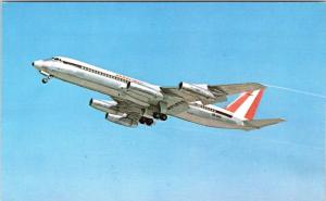 CONVAIR 990A FAN-JET Aerolineas Peruanas SA  c1960s   Postcard