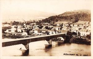 Real Photo New port Pennsylavania Antique Postcard L2711