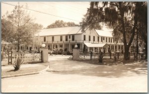 ORANGE CITY FL HOTEL VINTAGE REAL PHOTO POSTCARD RPPC