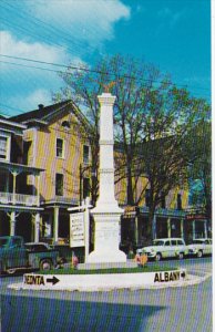 Land Of The Leatherstocking Soldier's Monument Albany Minnesota