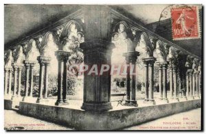 Old Postcard Musee Toulouse Grand Cloitre des Augustins