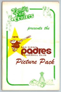 1978 San Diego Padres Baseball Club Picture Pack  Postcard