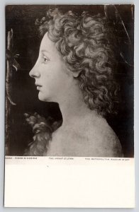 RPPC The Infant St John Metropolitan Museum of Art Postcard L44
