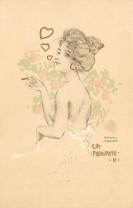 Artist Signed Raphael Kirchner (AUS) Artist Signed unused 