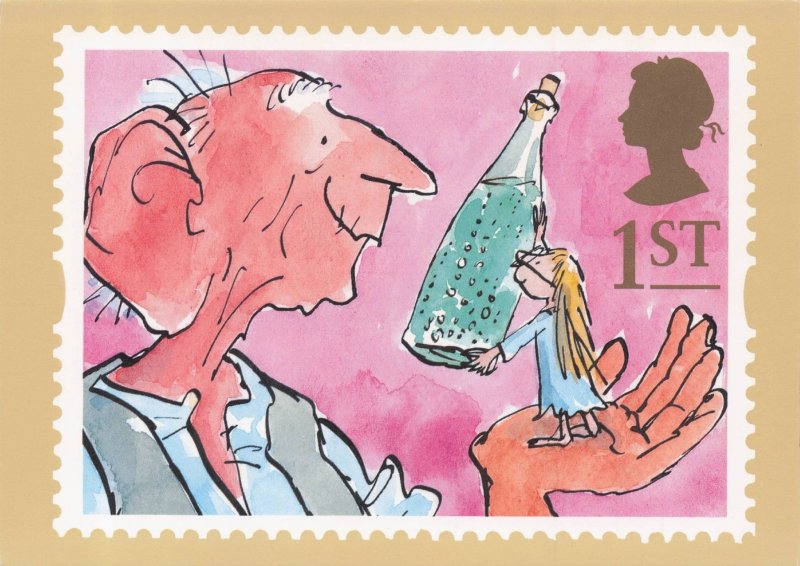 Roald Dahl The Big Friendly Giant BFG Book Stunning Ltd Edn Postcard
