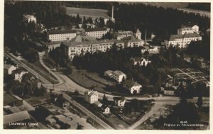 Sweden Umea Lasarettet Umeå Vintage RPPC 08.92