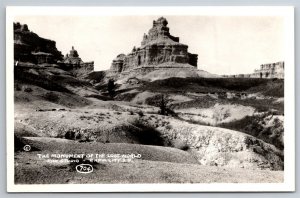 RPPC The Monument Of The Lost World Rapid City SD C1940's Postcard U23