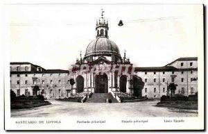 Old Postcard Santuario De Loyola Main Facade