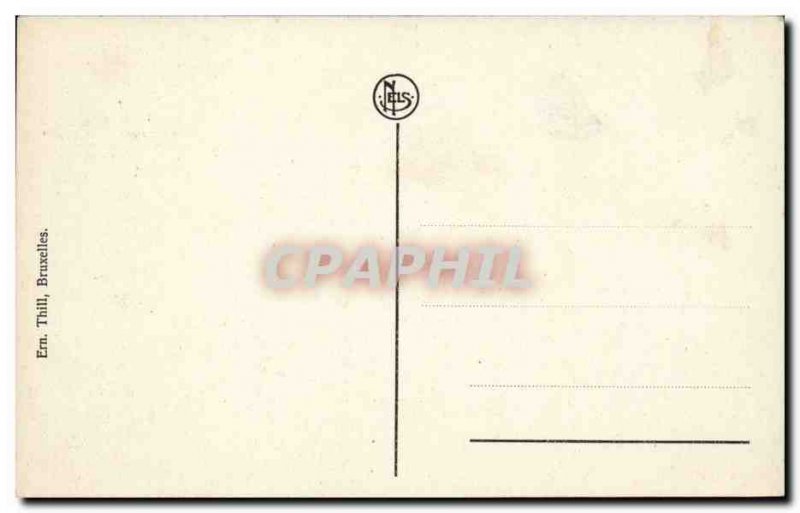 Belgie Belgium Postcard Old Blankenberghe Beach Scene