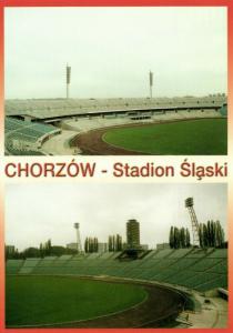 poland, CHORZÓW, Stadion Śląski (2001) Stadium Postcard
