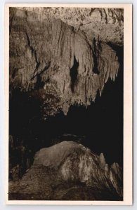 Slovakia Demanovske Cave RPPC Real Photo Postcard C40