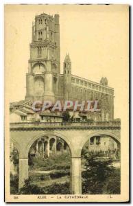 Old Postcard Albi Cathedral