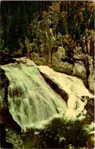 Montana, Yellowstone - Gibbon Falls - [MT-060]