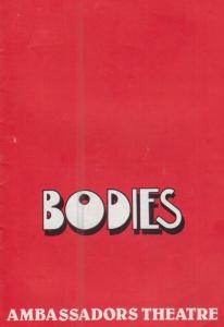 Bodies James Saunders Angela Down BBC War & Peace Gwen Watford Theatre Programme