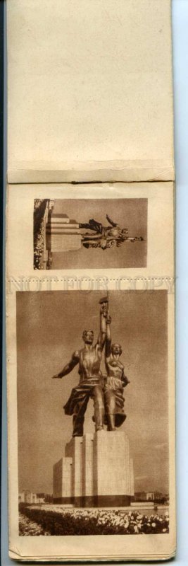 425270 USSR 1940 Moscow All-Union Agricultural Exhibition set 18  brochure
