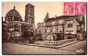 Old Postcard Angouleme Cathedrale Saint Pierre and L & # 39Ancien Eveche VENU...