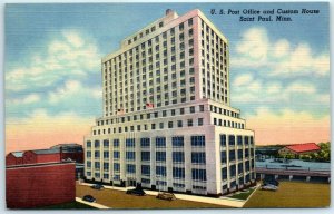 M-6825 US Post Office and Custom House Saint Paul Minnesota