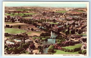 Aerial View STRATFORD-ON-AVON ENGLAND UK Postcard