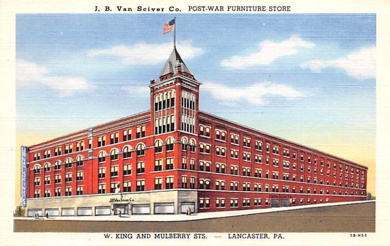 J. B. Van Sciver Co. Post-War Furniture Store - Lancaster, Pennsylvania PA