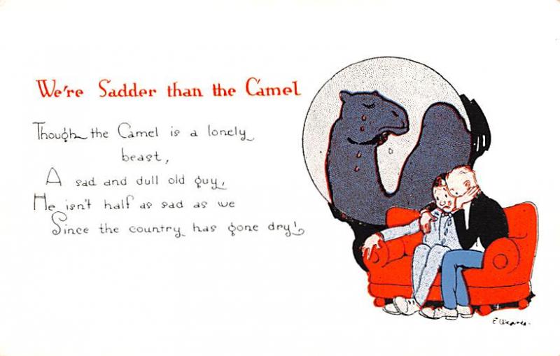 We're Sadder than the Camel, E Weaver, Comic 2382 Unused 