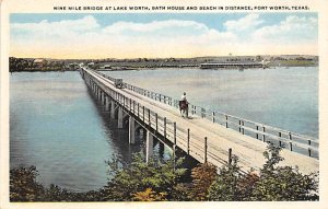 Nine Mile Bridge Bath House And Beach - Fort Worth, Texas TX