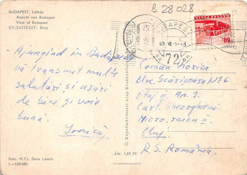 B28028 Budapest View Hungary