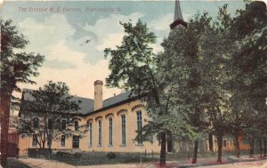 E43/ Portsmouth Ohio Postcard Scioto County c1914 Bigelow M.E. Church Building