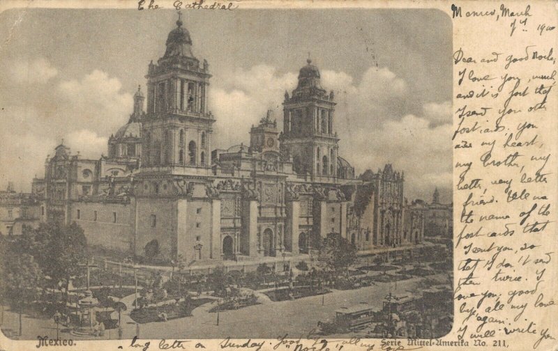 Mexico Zocalo y Catedral Mexico City 06.87