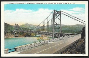 Bear Mountain Bridge East Side Hudson River New York Unused c1920s