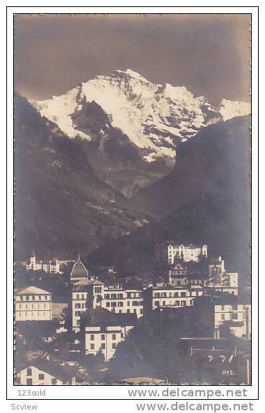 RP, Interlaken Und Die Jungfrau, SPIEZ (Berne), Switzerland, 1920-1940s