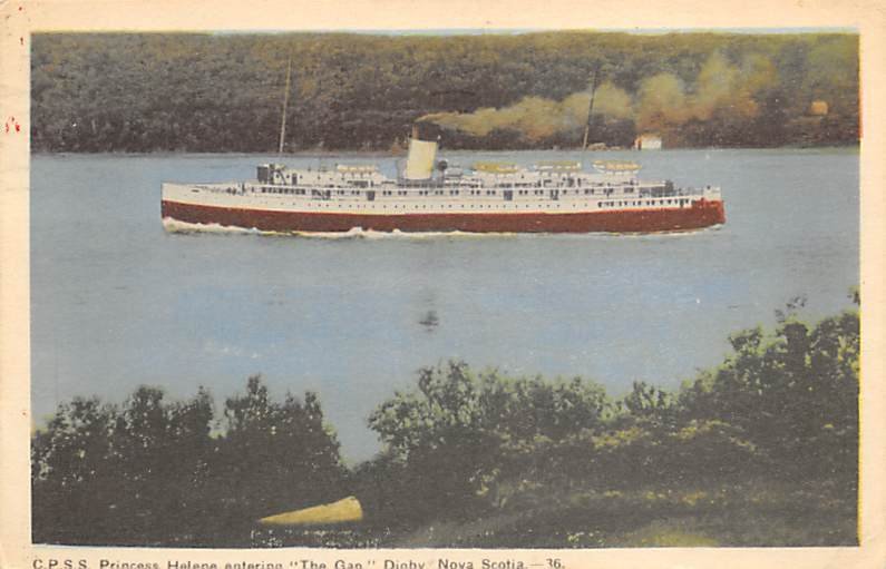 SS Princess Helene Canadian Pacific Ship 1948 