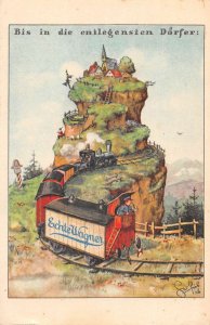 Echte Wagner Train Advertising Vintage Postcard AA50433