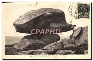 Old Postcard Ploumanach Stone rickety