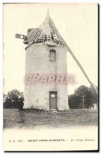 Postcard Old Windmill Saint Jean de Monts The old mill