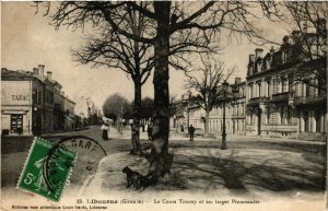CPA LIBOURNE Le Cours Tourny et ses larges Promenades (336323)