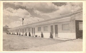 Missoula, MT Montana   93 MOTEL~Hiway 93   ROADSIDE   Vintage B&W Postcard