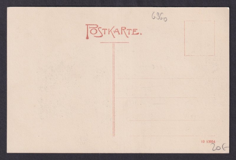 Vintage postcard Germany Friedberg Jewish ritual bath Judenbad 1260