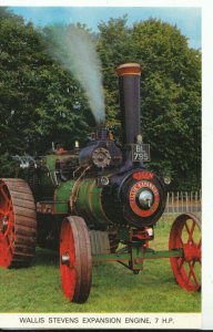 Transport Postcard - Wallis Stevens Expansion Engine 7 H.P. - Ref TZ453