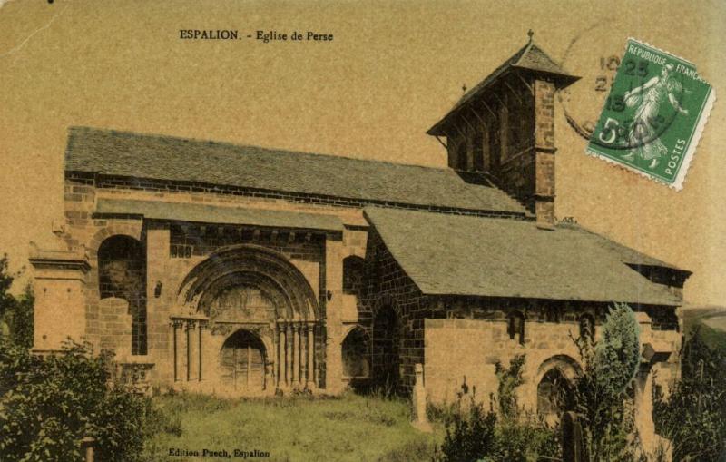 CPA ESPALION - Église de Perse (173997)