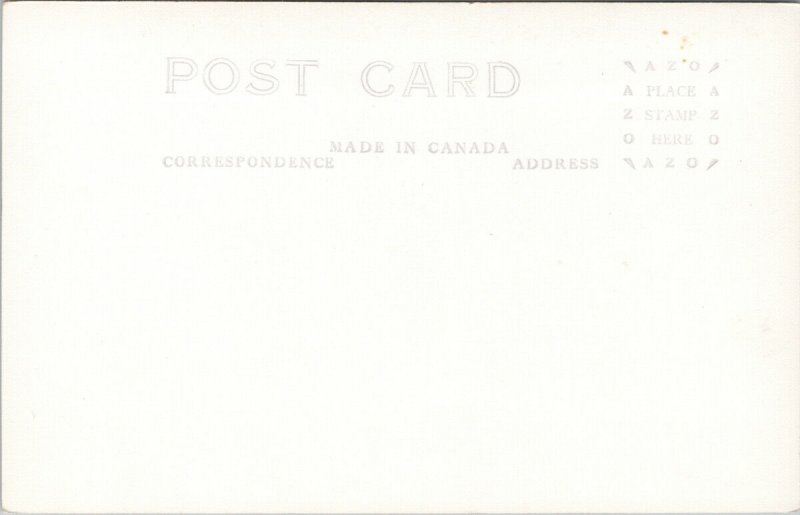 Roosevelt Cabins Saint-Zotique Quebec QC Unused RPPC Postcard F57