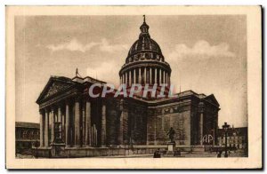 Old Postcard Paris Pantheon