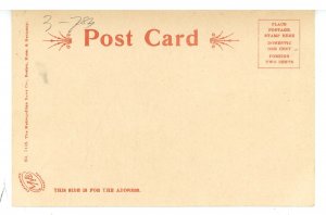 ME - Auburn. The Falls, Two Profiles ca 1905