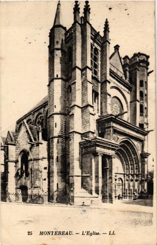 CPA MONTEREAU - L'Église (248813)