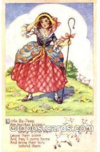 Little Bo - PeepLittle Bo - Peep, Nursery Rhyme, Unused postal used unknown