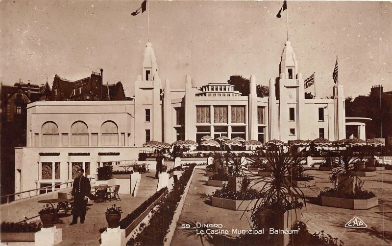 Lot 56 le casino municipal balneum dinard real photo france