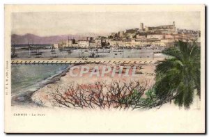 Cannes Postcard Old Port